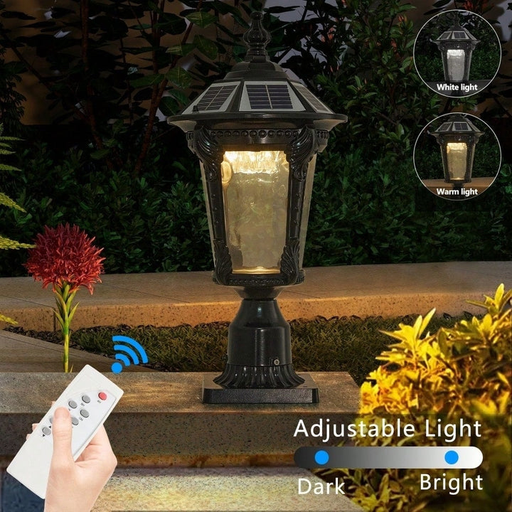 Dimmable Retro Solar LED Light For Outdoor Decor 1 Pack Image 4