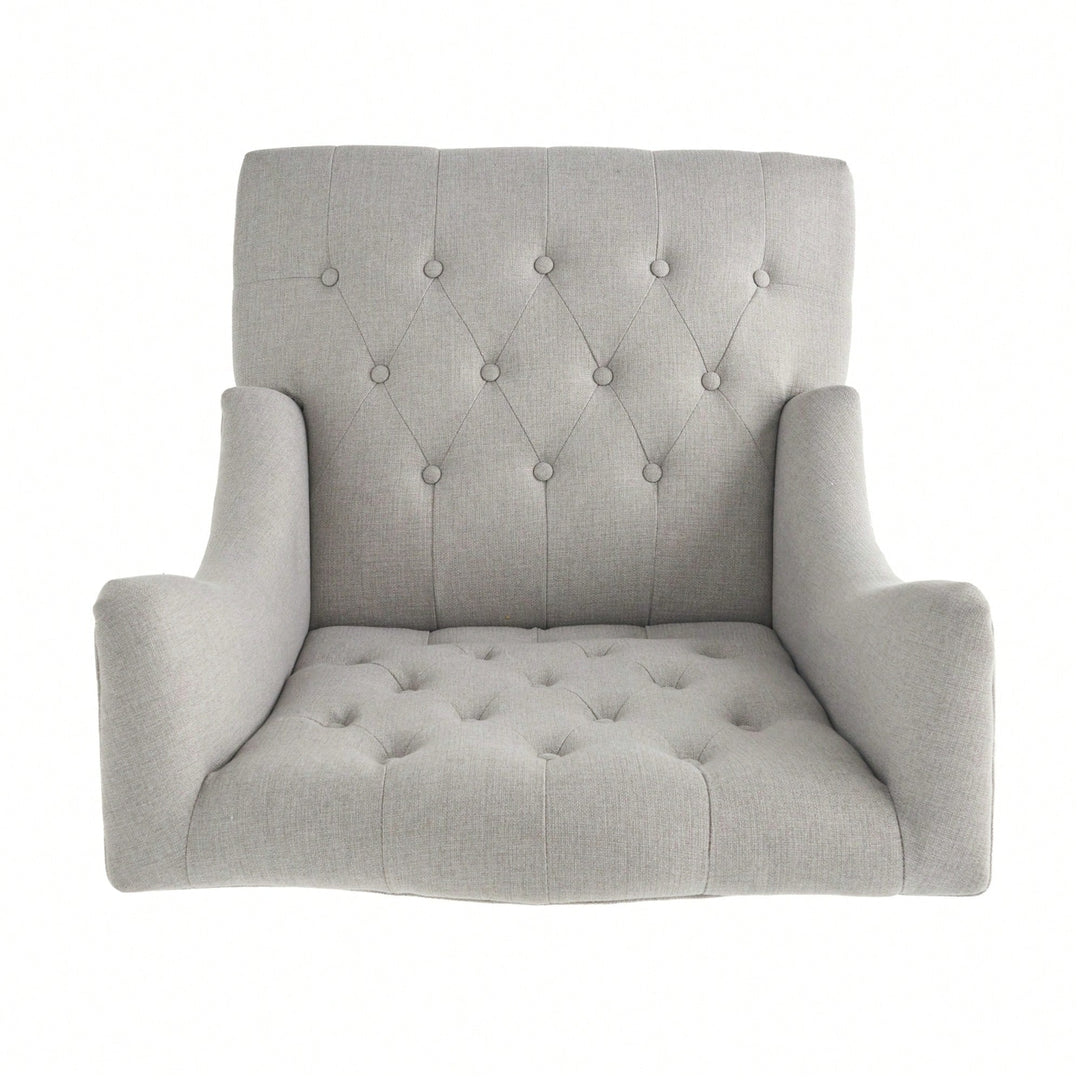 Luxurious High-Back Club Chair For Elegant Living Spaces Image 3