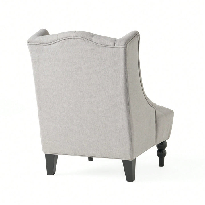 Luxurious High-Back Club Chair For Elegant Living Spaces Image 5