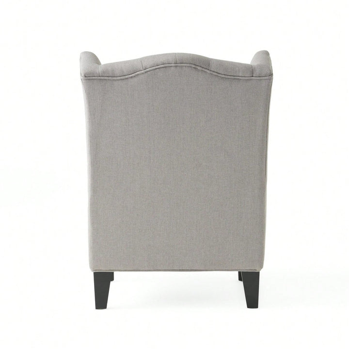 Luxurious High-Back Club Chair For Elegant Living Spaces Image 6