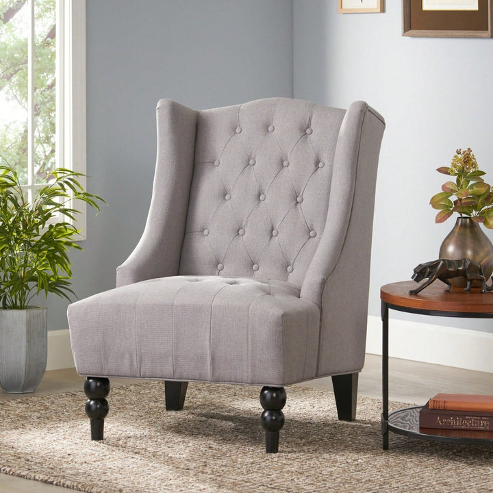 Luxurious High-Back Club Chair For Elegant Living Spaces Image 8