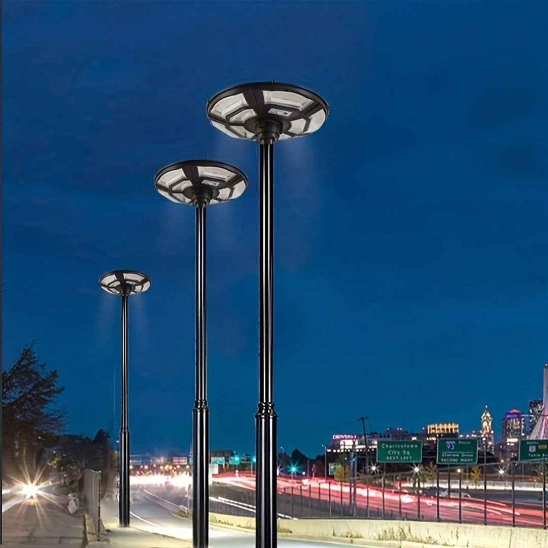 Solar Powered LED Street Lamp For Outdoor Lighting Garden And Highway Use Image 2