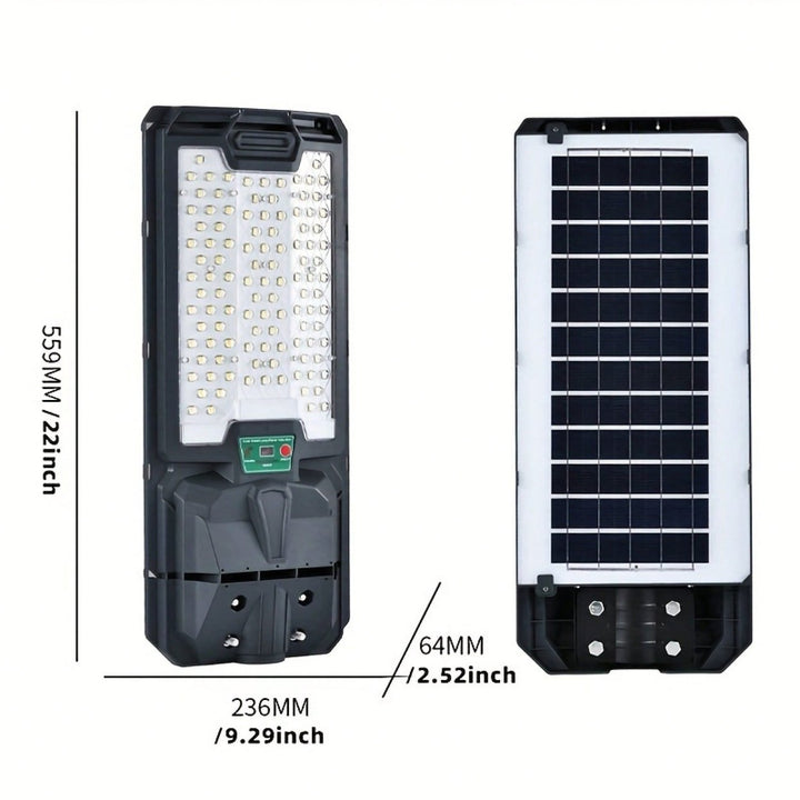 Solar Powered LED Street Lights 109 Bright Beads IP65 Waterproof Dusk to Dawn Flood Lights for Outdoor Gardens Parking Image 5