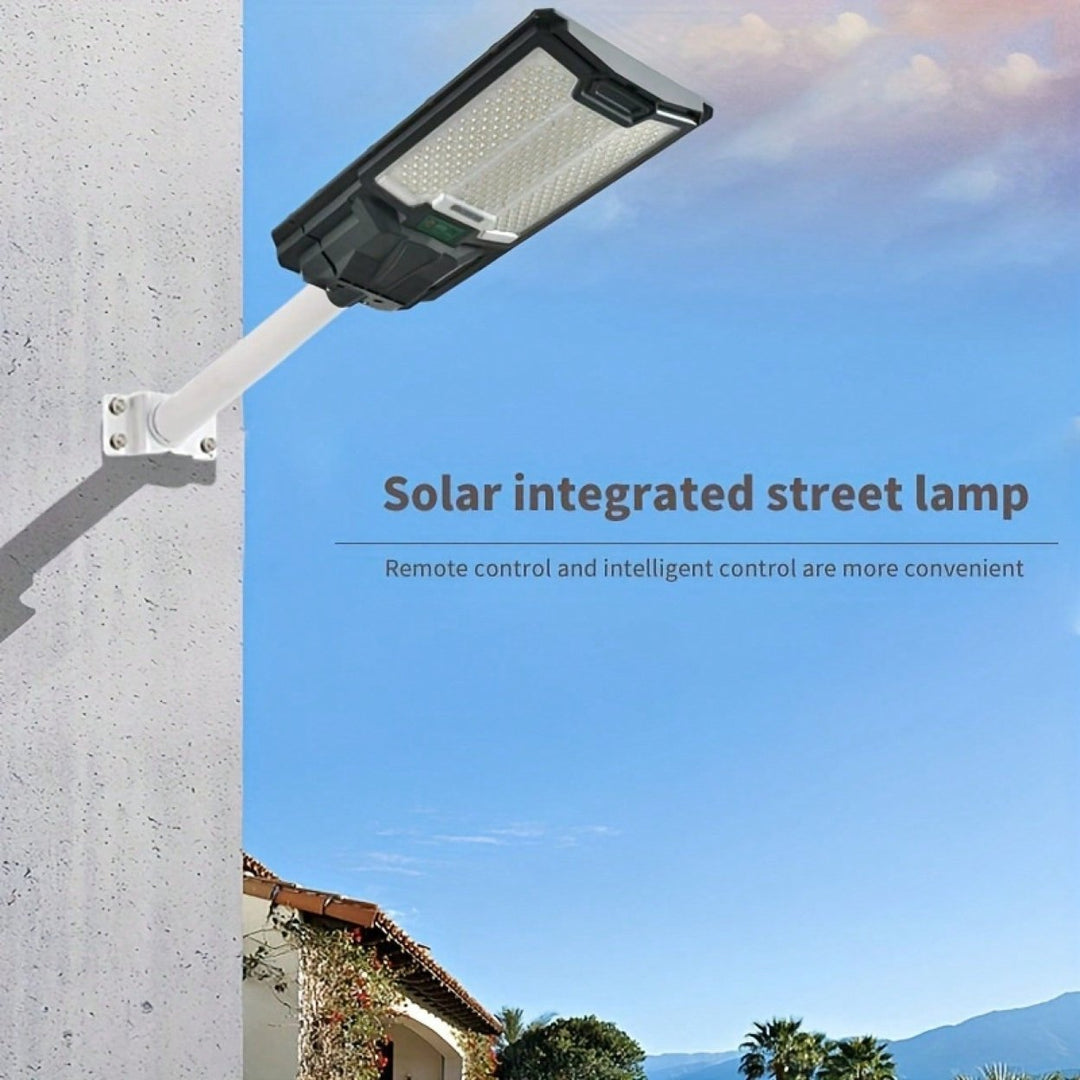 Solar Powered LED Street Lights 181 Bright Beads IP65 Waterproof Dusk to Dawn Flood Lights Image 2