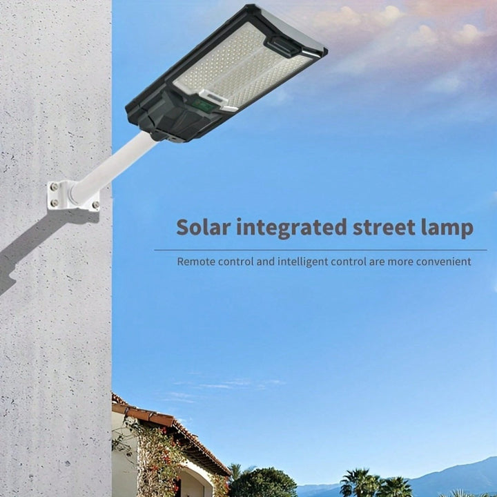 Solar Powered LED Street Lights 181 Bright Beads IP65 Waterproof Dusk to Dawn Flood Lights Image 2