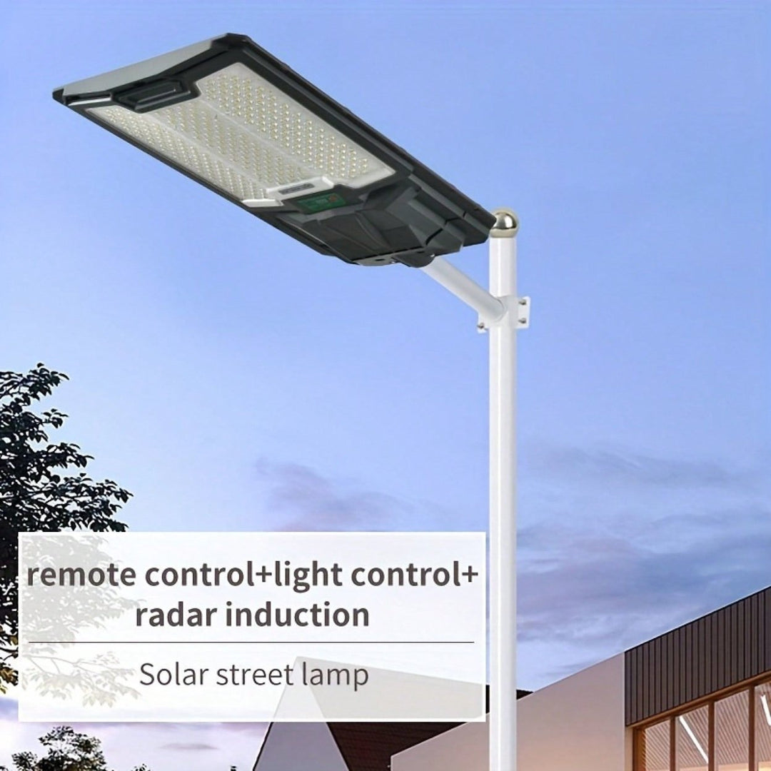 Solar Powered LED Street Lights 181 Bright Beads IP65 Waterproof Dusk to Dawn Flood Lights Image 3