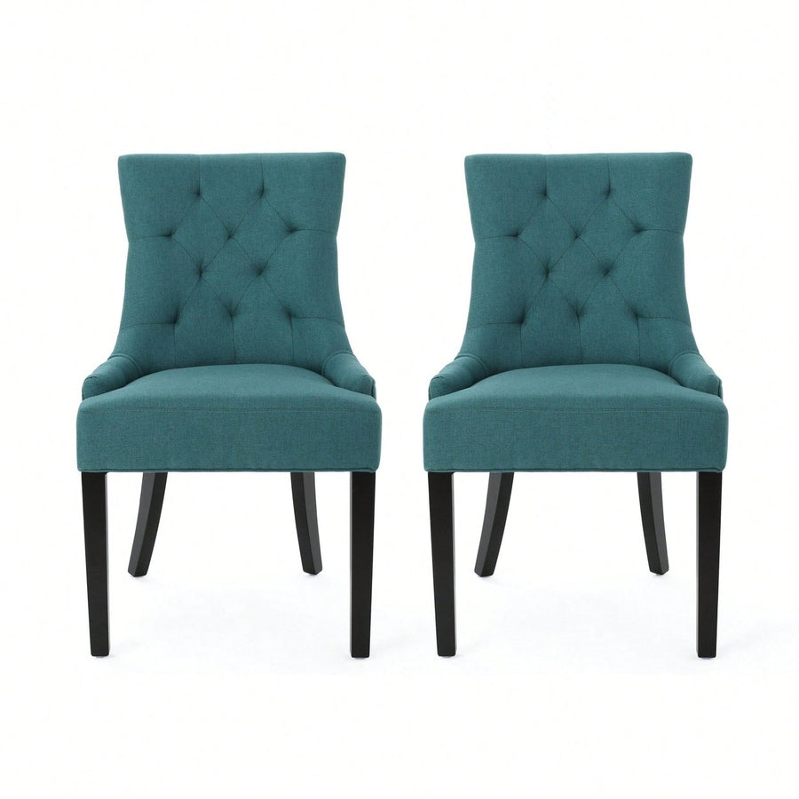 Stylish Set Of 2 Modern Dining Chairs For Home And Image 1