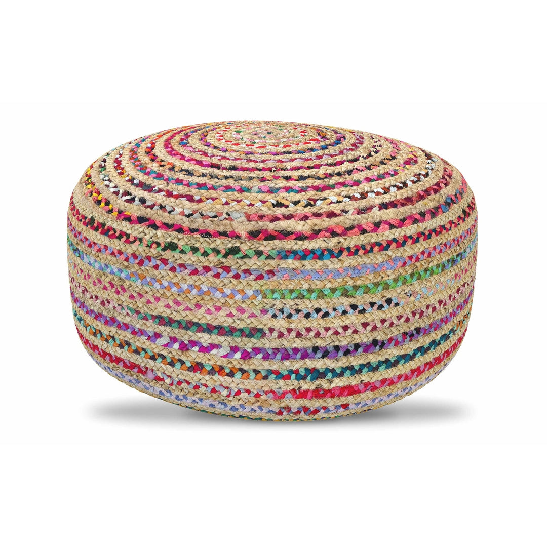 Margo Large Round Pouf Image 3