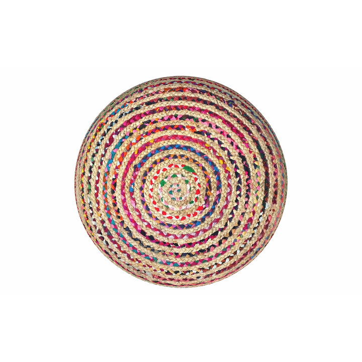 Margo Large Round Pouf Image 4