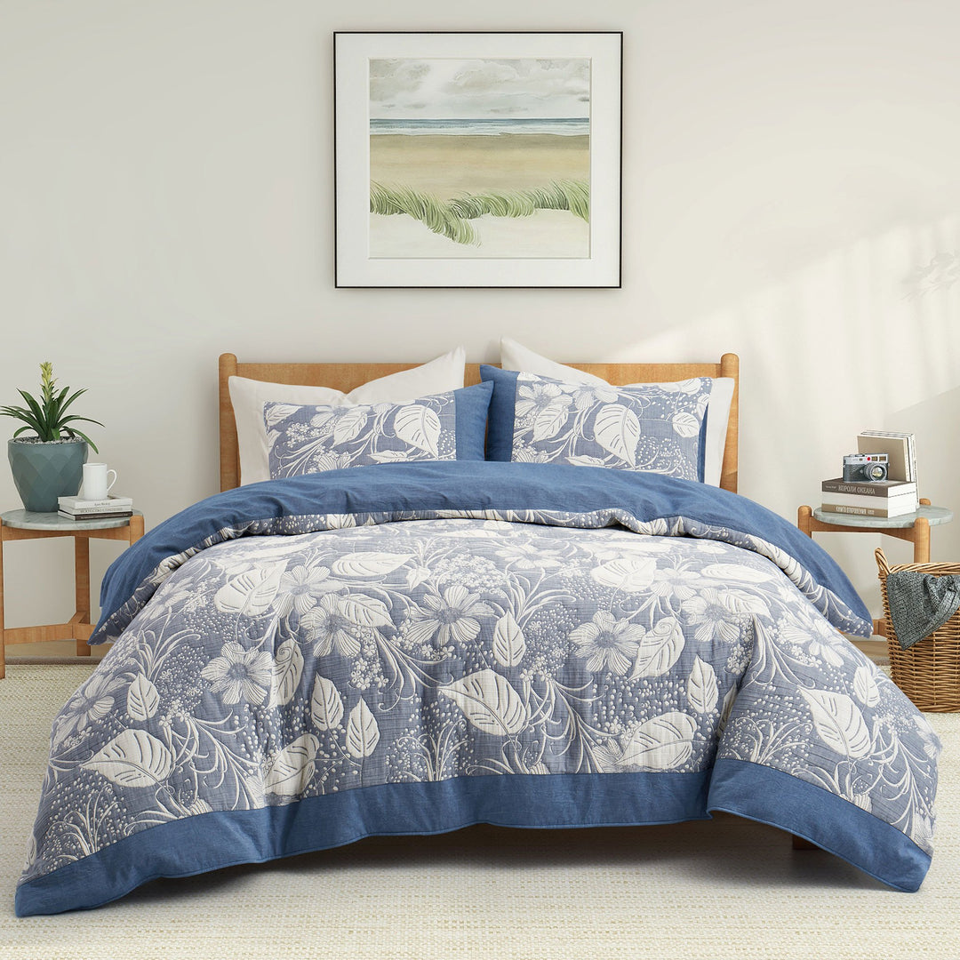 Peace Nest Ultra Soft Gauze Cotton Jacquard Duvet Cover Set  Soft, Breathable, and Luxuriously Comfortable Image 5