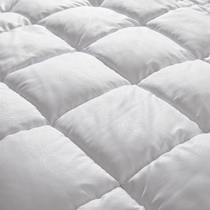 Peace Nest Paisley Embossed All Season Down Alternative Comforter  Lightweight and Cozy All-Season Quilt Image 3