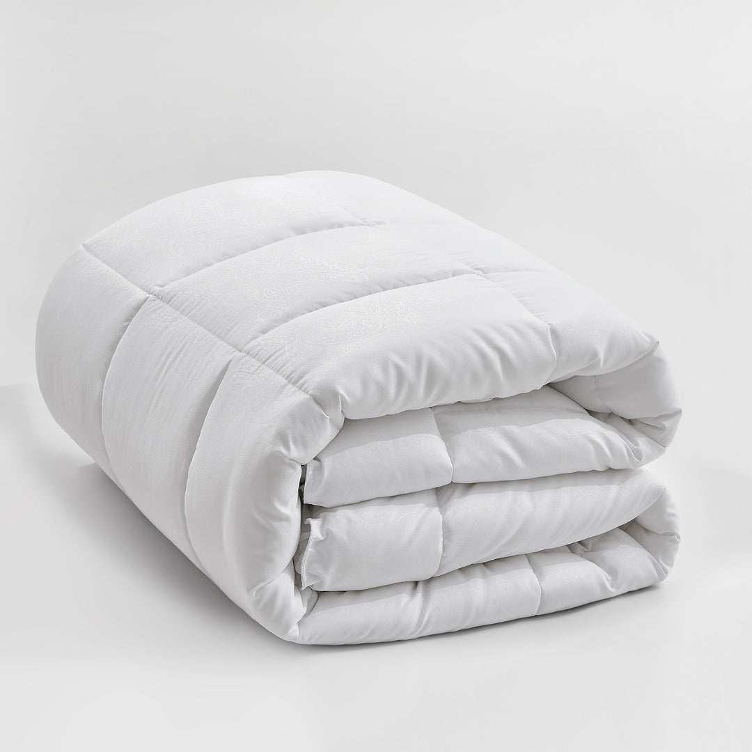 Peace Nest Paisley Embossed All Season Down Alternative Comforter  Lightweight and Cozy All-Season Quilt Image 6