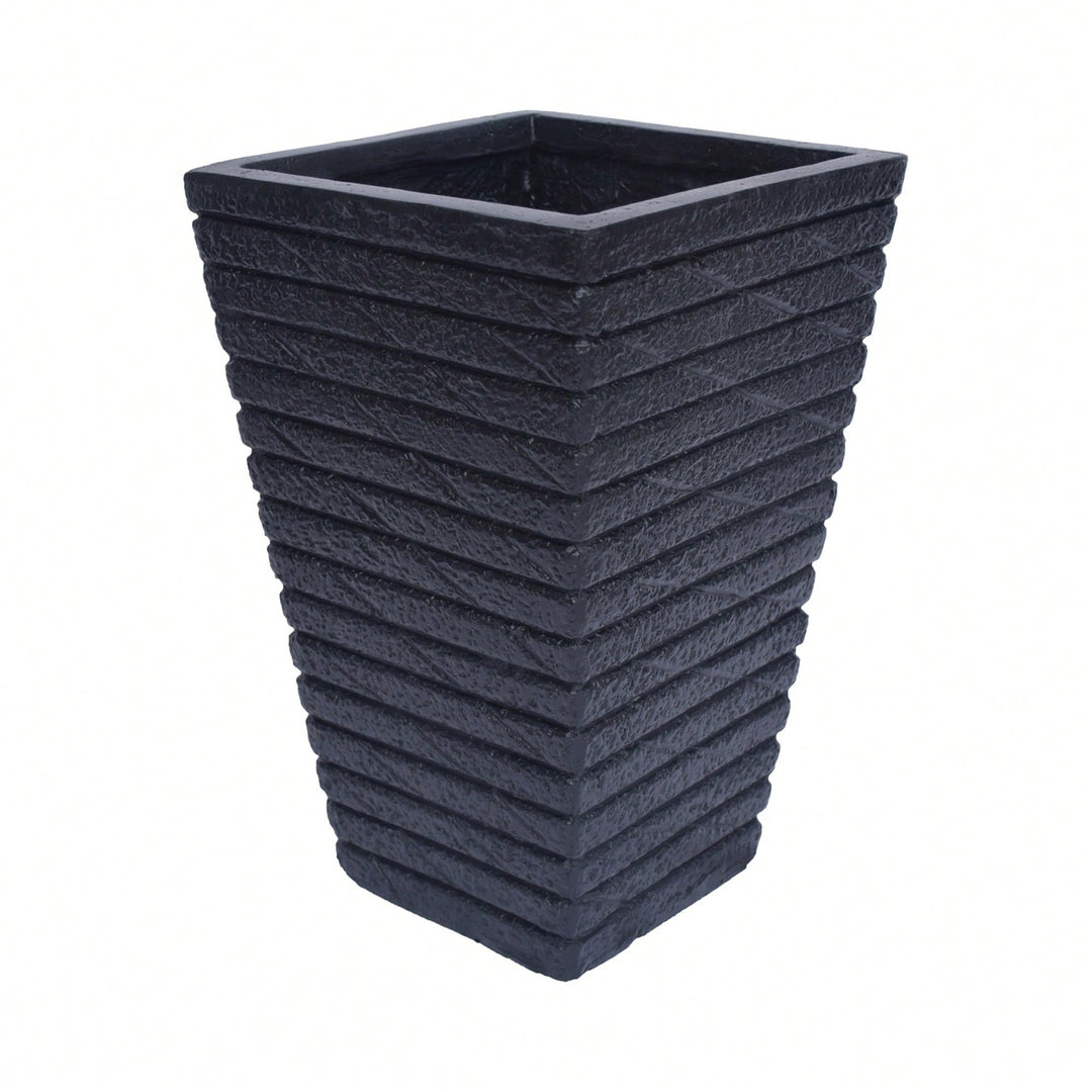 Versatile Indoor Outdoor Planter With Drainage For Home Garden Decor Image 2