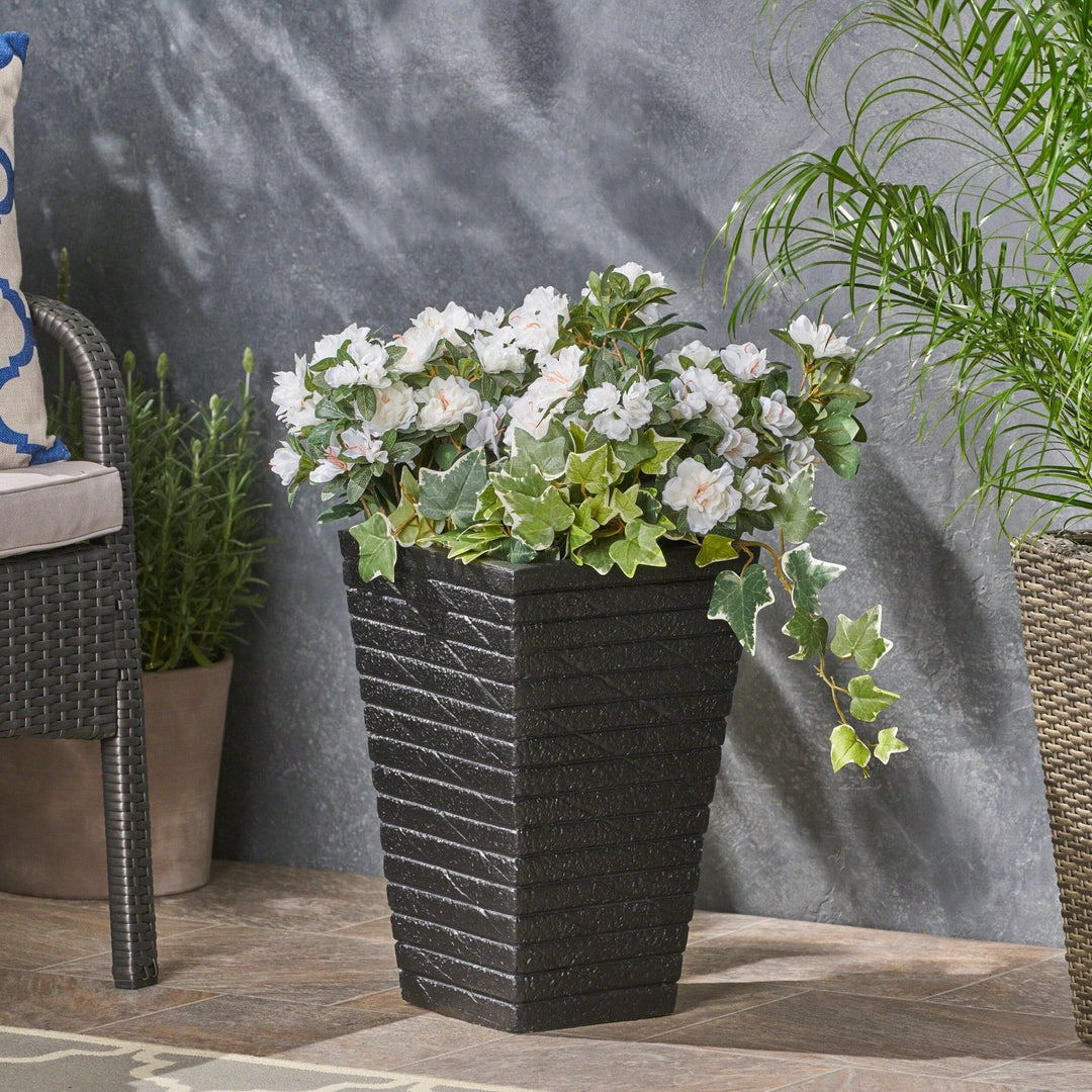 Versatile Indoor Outdoor Planter With Drainage For Home Garden Decor Image 5