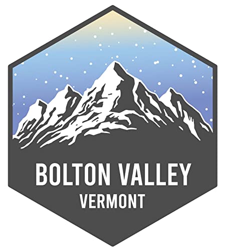 Bolton Valley Vermont Ski Snowboard Adventures Souvenir 4 Inch Fridge Magnet Mountain Design Image 1
